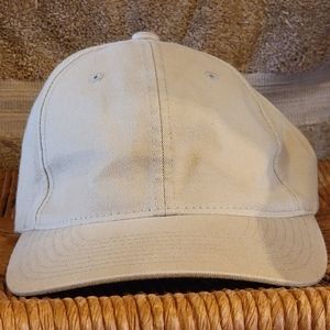 FLEXFIT Classic ORIGINAL 6-Panel Fitted Baseball Cap L/XL, Tan, Excellent Cond.